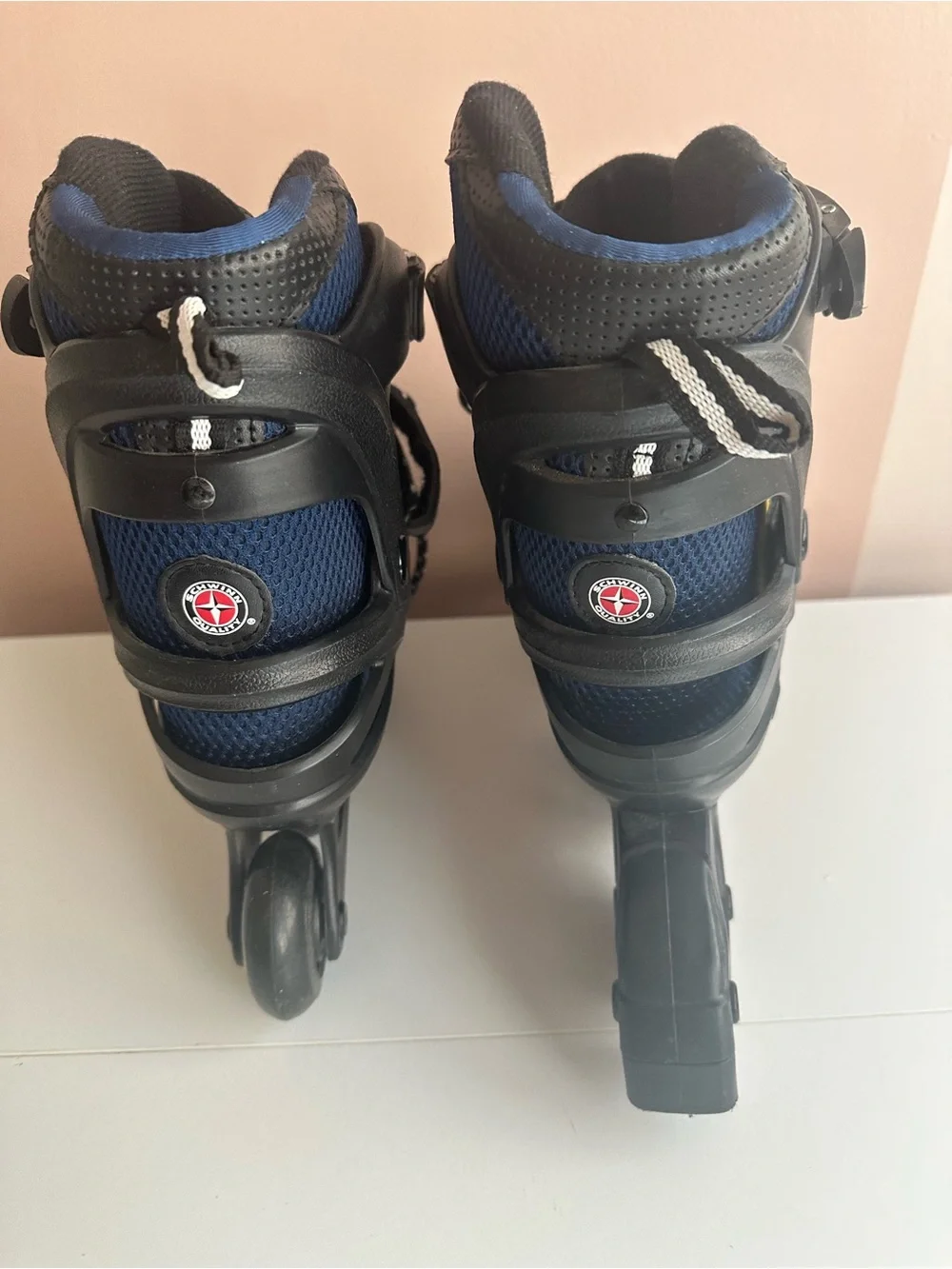Schwinn Kids Rollerblades Youth size 5-8 Blue and Yellow Adjustable Inline Skate